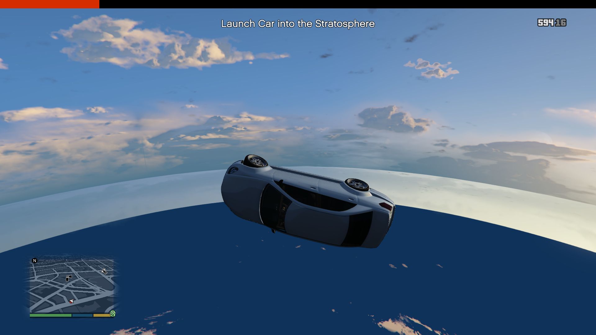 Launch Car into the Stratosphere
