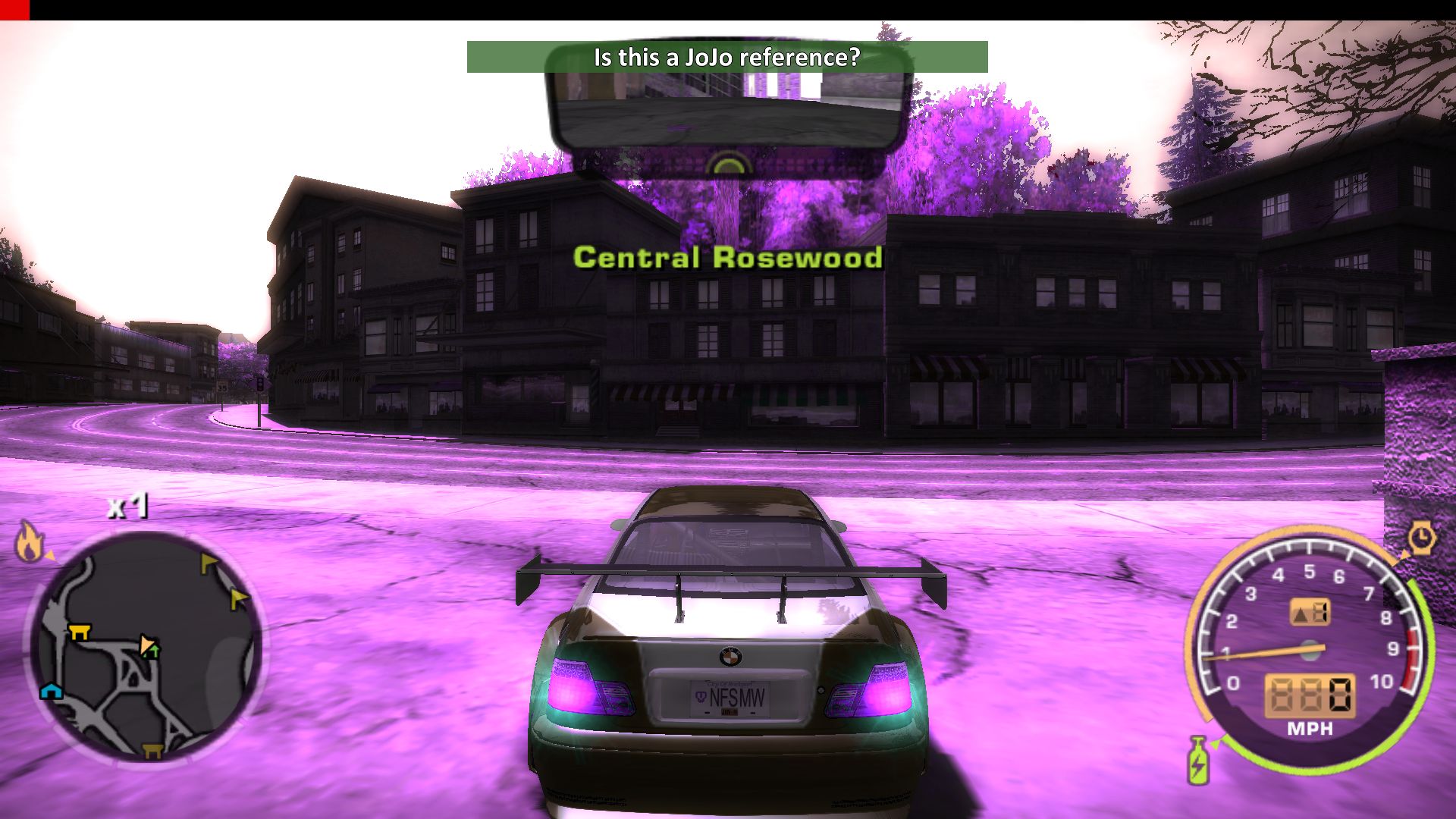 I was playing the new Pepega mod for NFSMW and somehow lost this race :  r/needforspeed