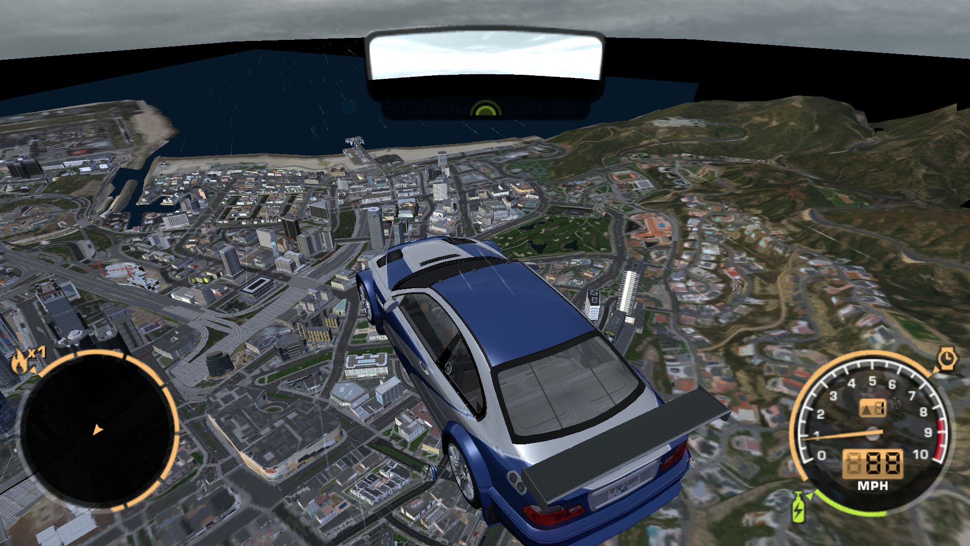 Assetto Corsa with GTA 5 MAP *Los Santos MOD* 