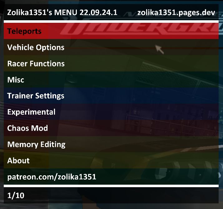 Installing Zolika1351's Red Dead Redemption 2 Trainer at Red Dead