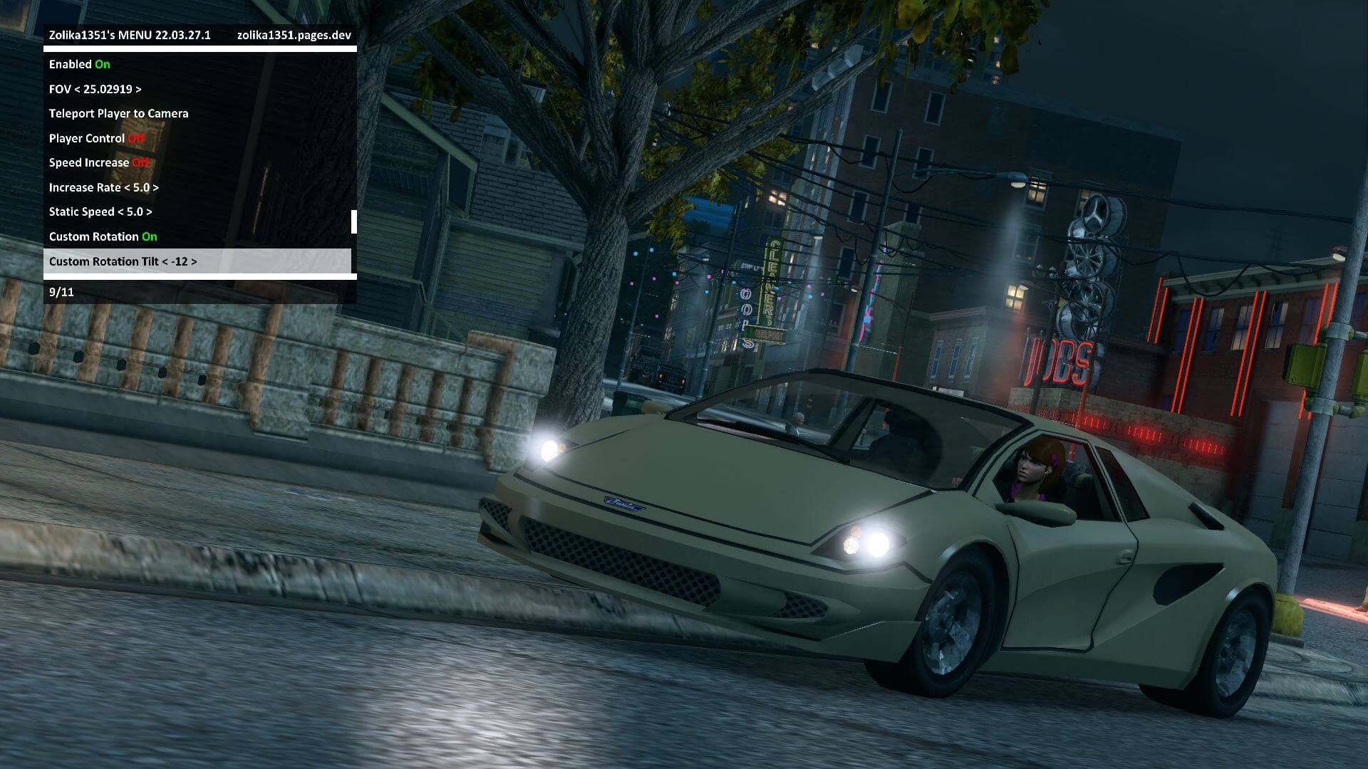 Zolika1351 s Zone ZMenu Saints Row 3 Chaos Mod